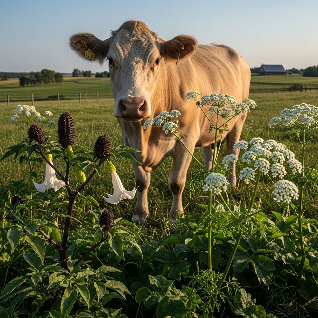 Toxic Plant Poisoning in Cattle: Prevention and Management Understanding harmful plants and feed contamination affecting bovine respiratory health