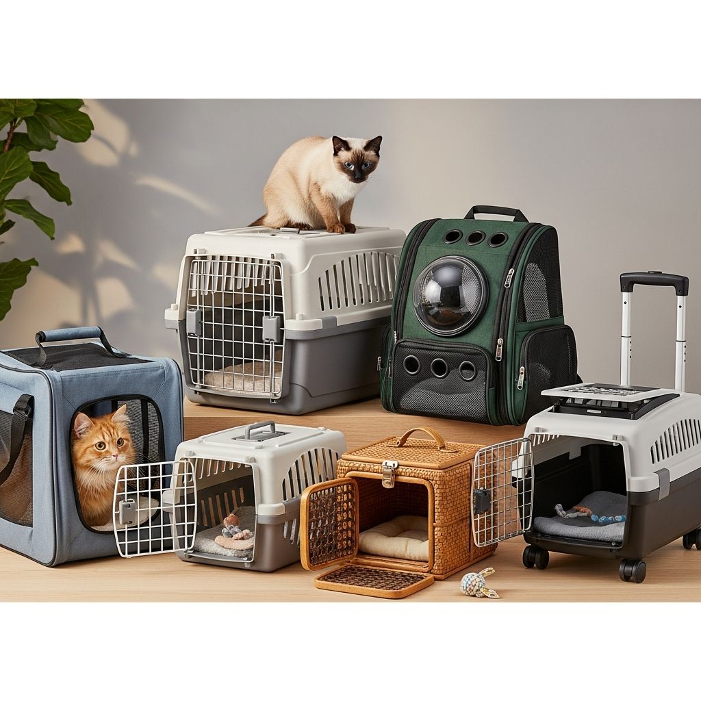 Discover the perfect cat carrier for safe travel, vet visits, and adventures with expert tips on types, sizes, and features.