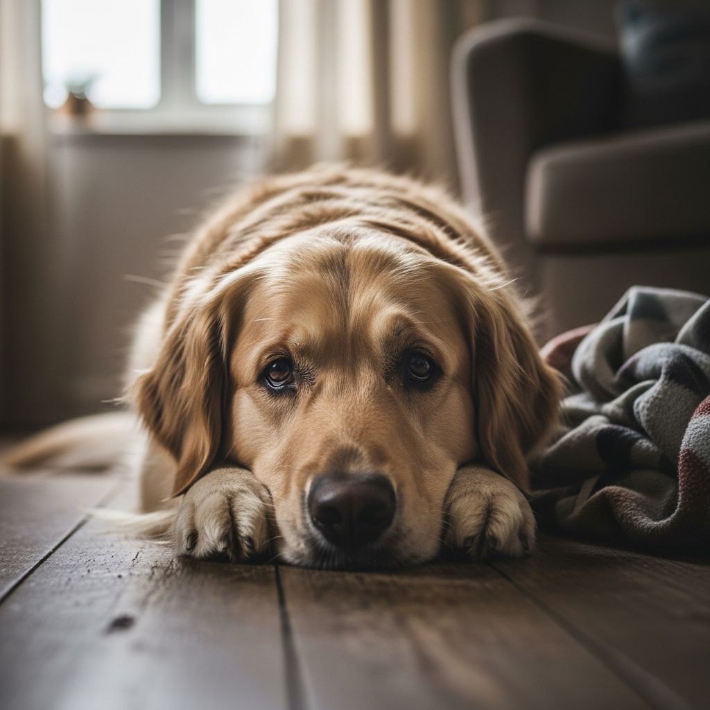 Dog Depression: A Comprehensive Guide For Owners Learn to spot the signs of depression in dogs, uncover its root causes, and apply proven strategies to restore your pet's joy and vitality.