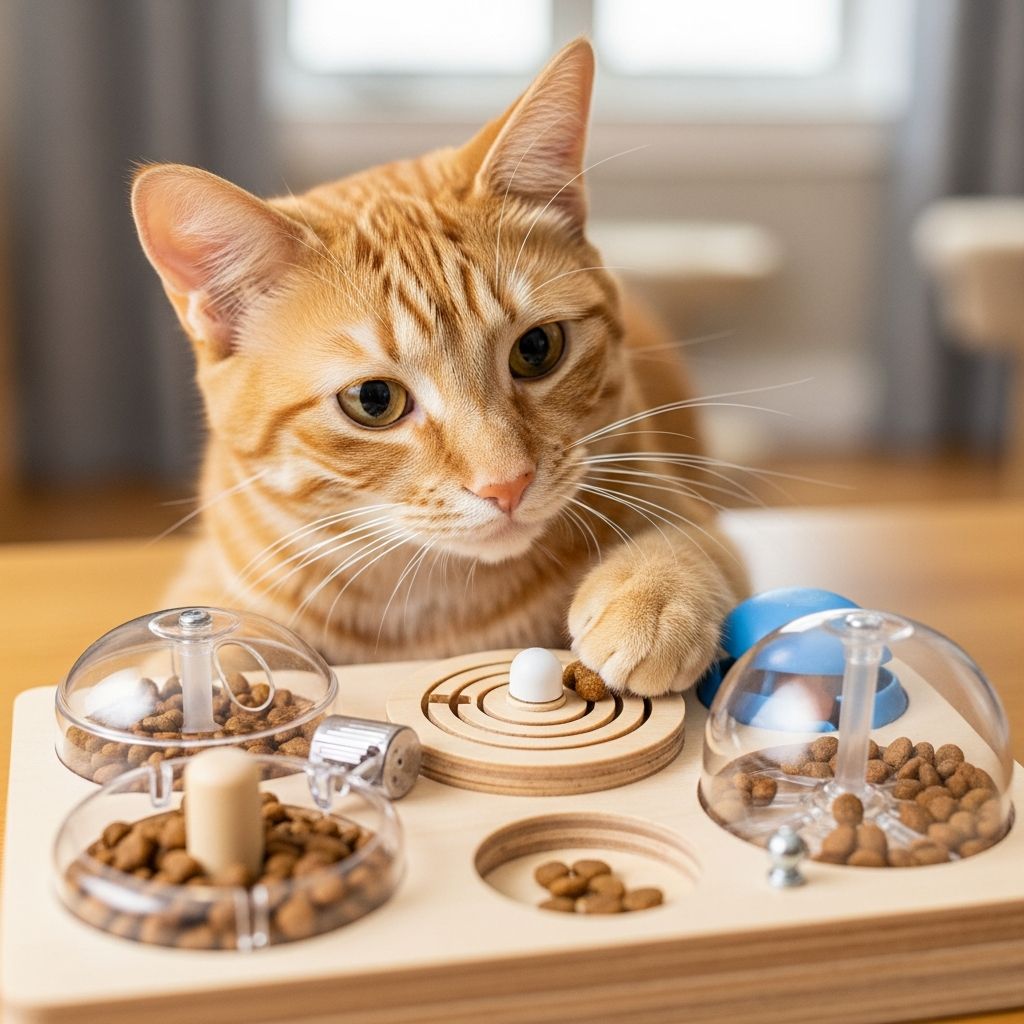 Unlocking Feline Fun: Food Puzzles for Cats Discover how interactive food puzzles boost your cat's health, curb boredom, and mimic natural hunting instincts for happier pets.