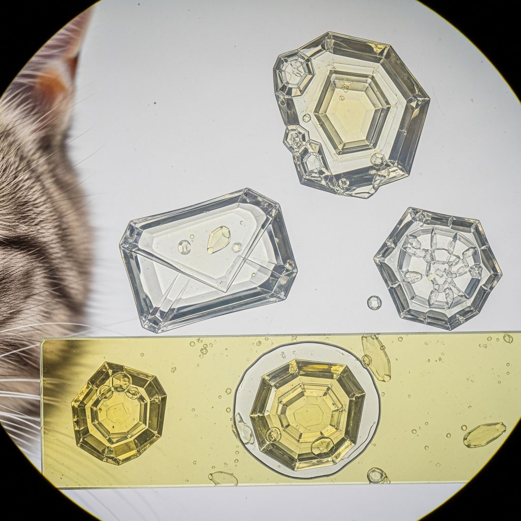 Urine Crystals in Pets: Detection and Solutions Discover the types, signs, and effective strategies for managing urine crystals in dogs and cats to ensure your pet's urinary wellness.