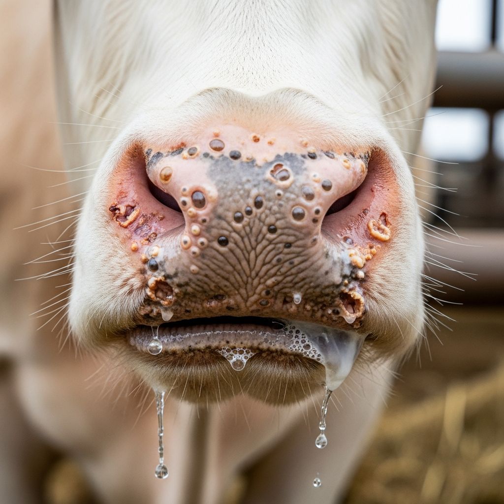 Vesicular Stomatitis In Livestock: Essential Guide Comprehensive guide to recognizing, managing, and preventing vesicular stomatitis outbreaks in cattle, horses, and other large animals.