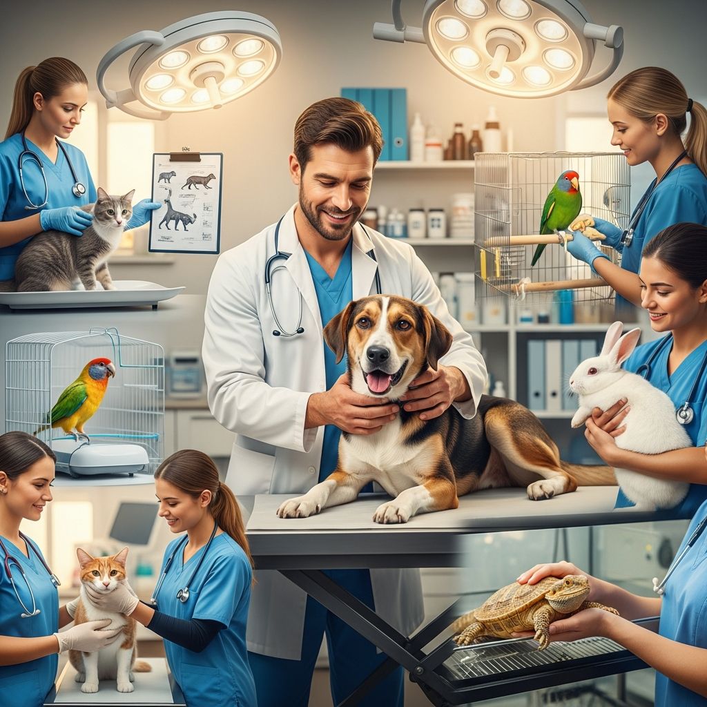 Veterinary Care Across Animal Categories Understanding veterinary responsibilities for companion, wild, and agricultural species.