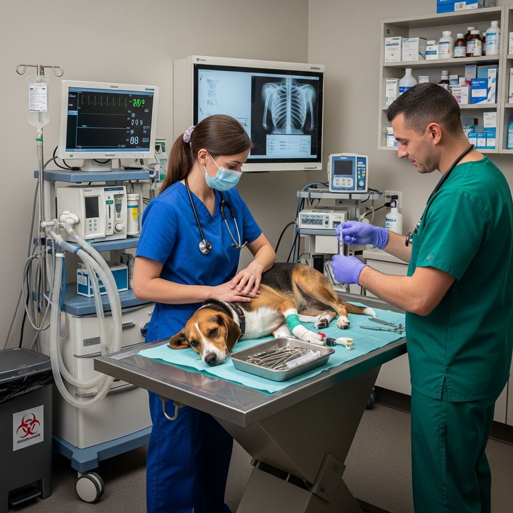 Essential guide to identifying and mitigating key occupational dangers faced by veterinary professionals daily.