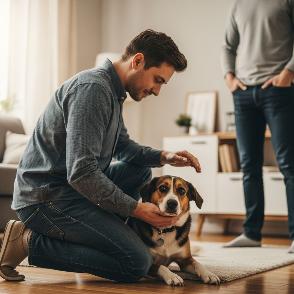 Why Dogs Fear Men And How To Help: 5 Safe Training Steps Discover the reasons behind your dog's fear of men and proven strategies to build confidence and trust safely.