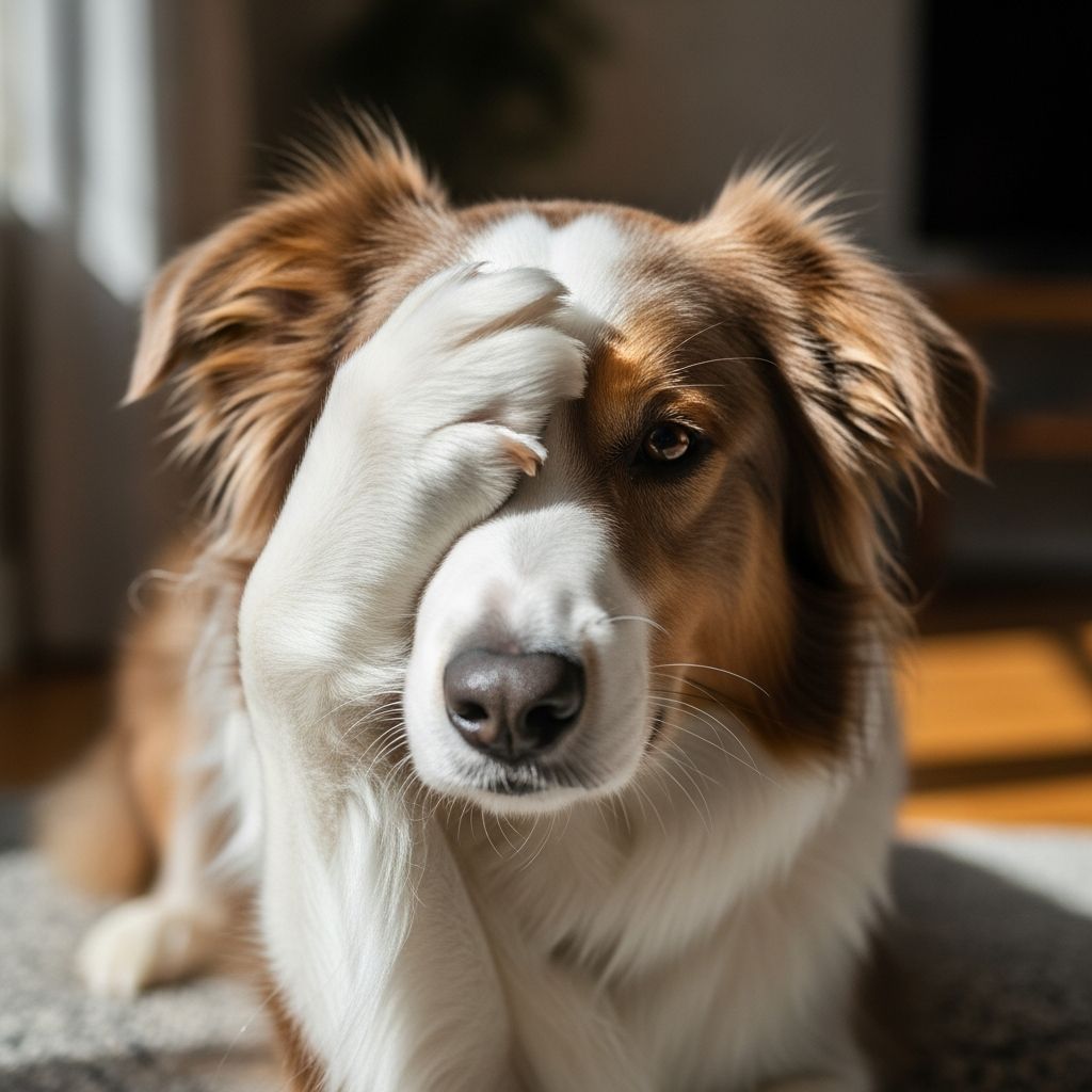 Decoding Why Dogs Hide Their Faces with Paws Uncover the fascinating reasons behind your dog's adorable habit of covering its face with paws, from instinct to emotion.