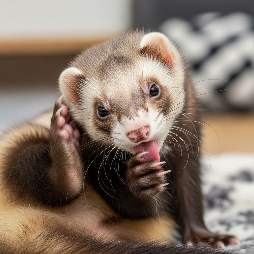 Why Ferrets Scratch and Lick Excessively Discover the hidden reasons behind your ferret's constant scratching and licking, from normal grooming to serious health issues.