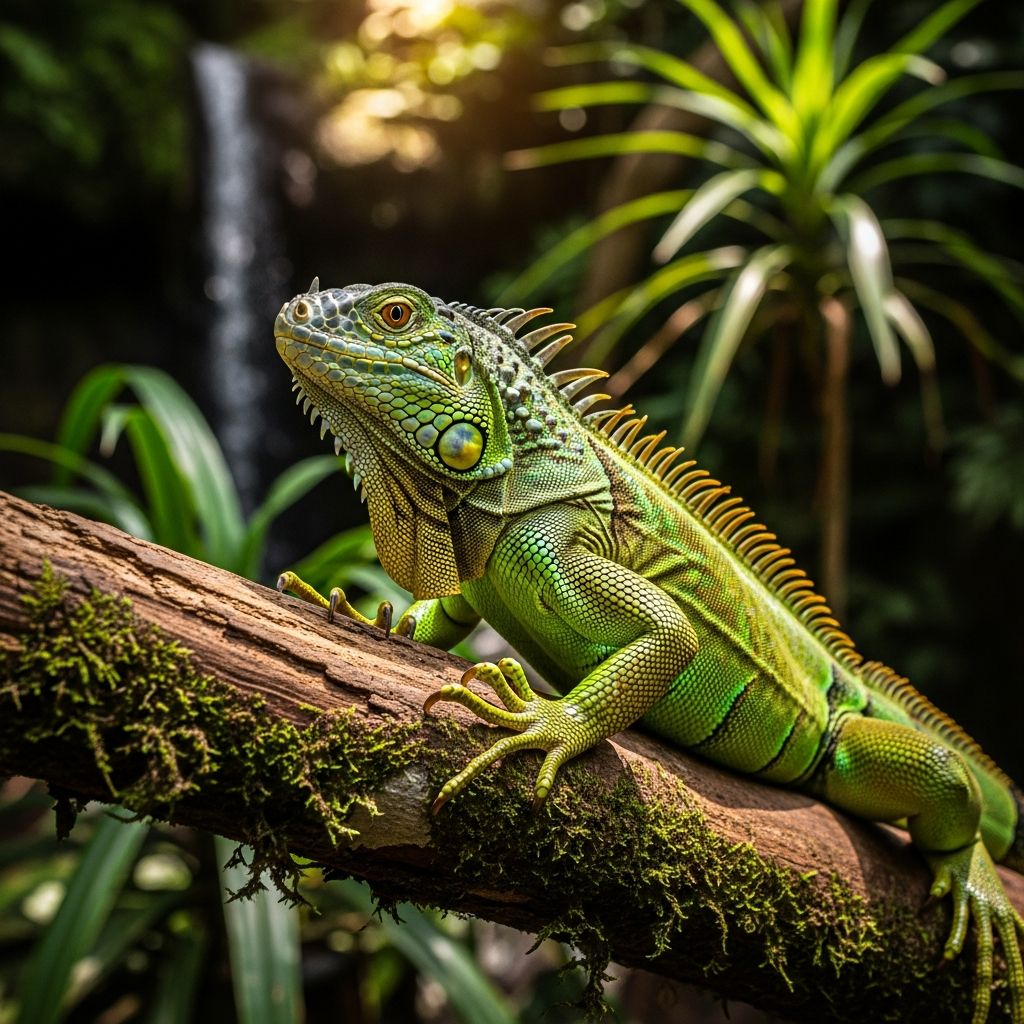 Discover the science behind green iguana color shifts and how to keep your pet healthy through proper care.