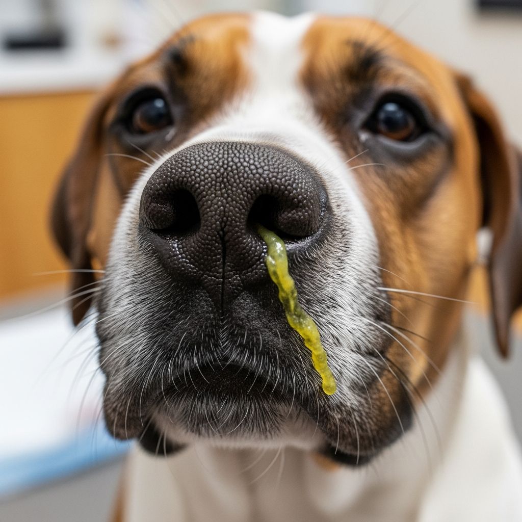 Yellow Nasal Discharge in Dogs: Causes and Care Understanding when your dog's runny nose signals a serious health concern