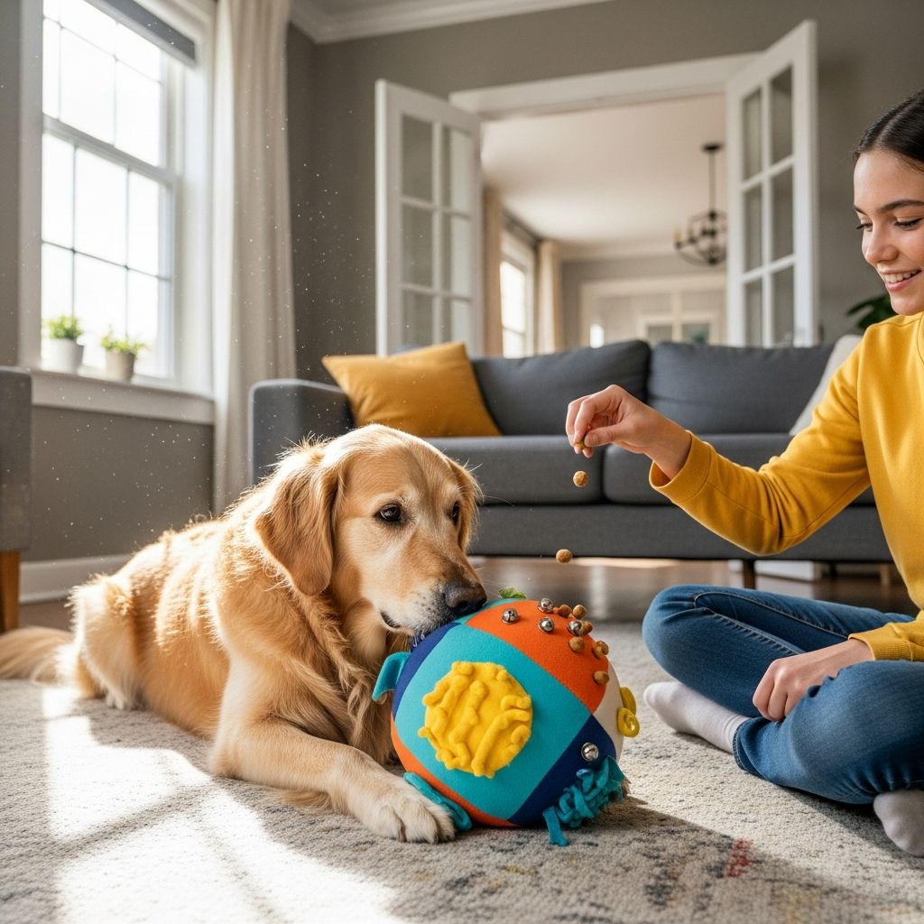 Discover fun, low-effort games to keep your dog engaged when physical limitations prevent traditional play.