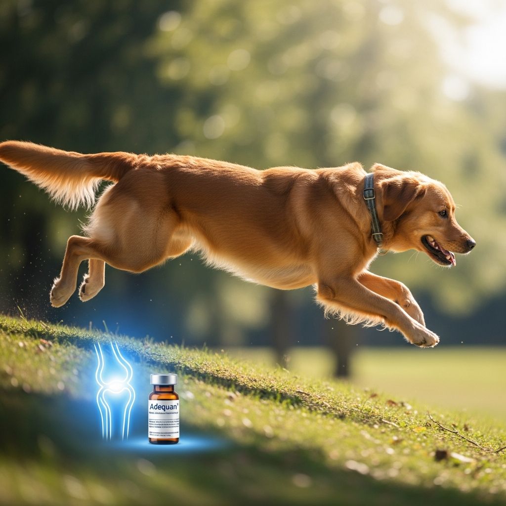 Discover how Adequan can help your dog maintain mobility and comfort