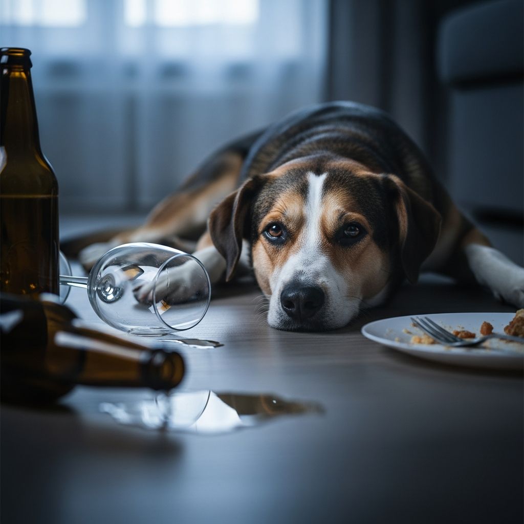 Discover why even tiny amounts of alcohol can poison dogs, leading to severe symptoms like seizures, coma, or death. Learn vital prevention tips.