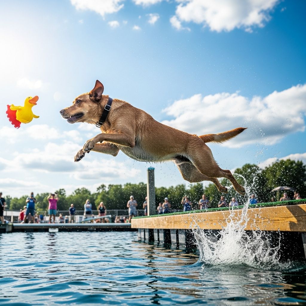 Master the fundamentals of dock diving and unleash your dog's aquatic potential.