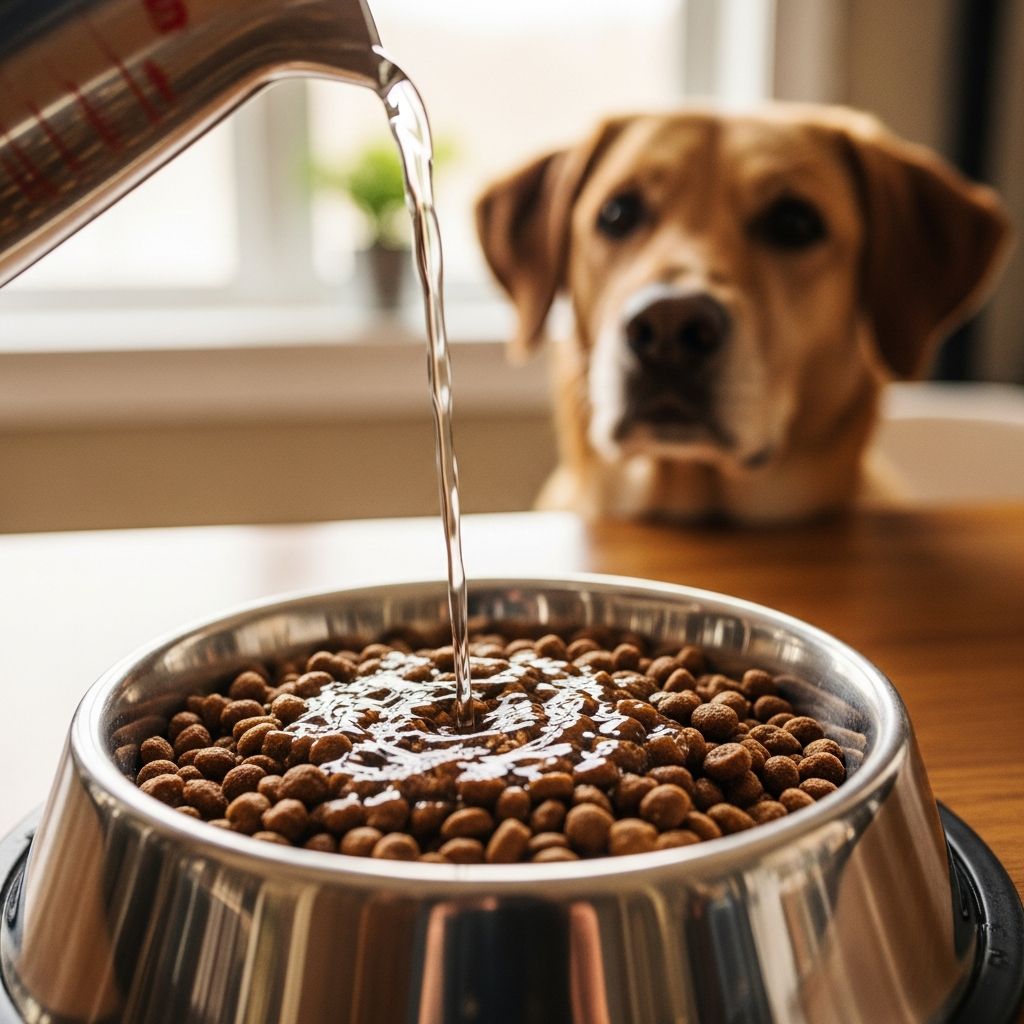 Boost Your Dog’s Health: The Power of Moistening Kibble Discover how simply adding water to dry dog food can transform hydration, digestion, and overall wellness for your furry companion.