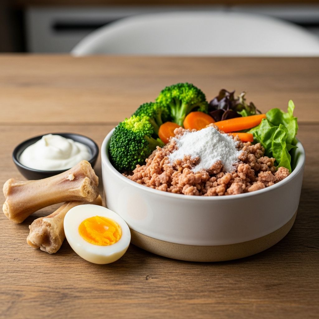 Master the art of balancing calcium in your dog's homemade meals for optimal bone health and vitality.