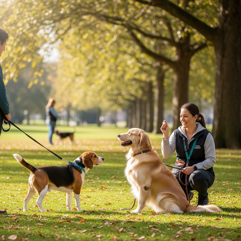 Calm Canine Hellos: Train Polite Dog Greetings Transform your dog's wild greetings into polite, controlled interactions with proven training techniques for visitors and strangers.