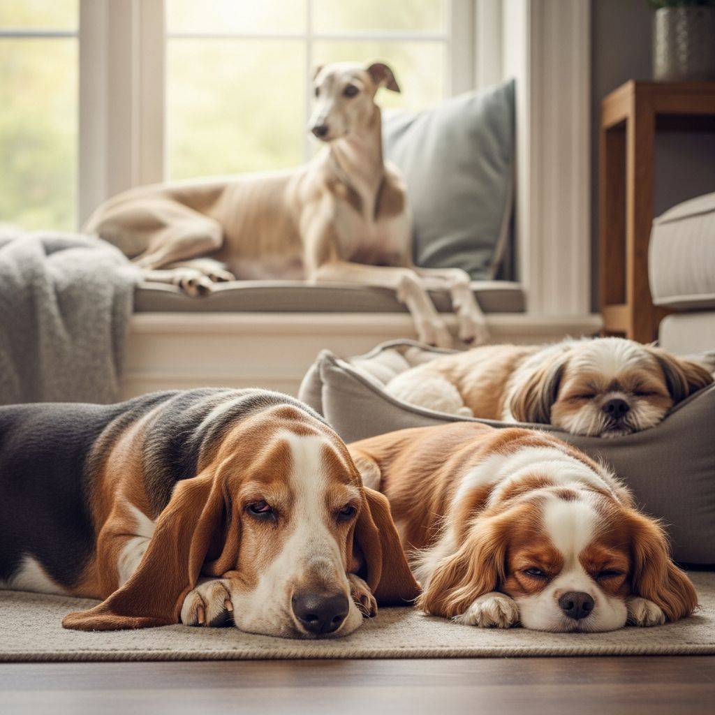Calm Canines: Top Low-Energy Dog Breeds Discover the most relaxed dog breeds perfect for laid-back lifestyles, apartments, and busy owners seeking loyal companions without high exercise demands.