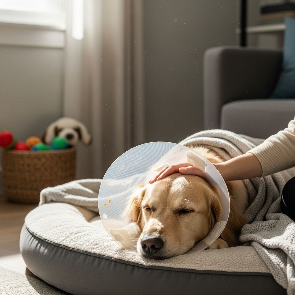 Calming Your Dog Post-Surgery Expert strategies to soothe your dog during surgical recovery and promote faster healing at home.