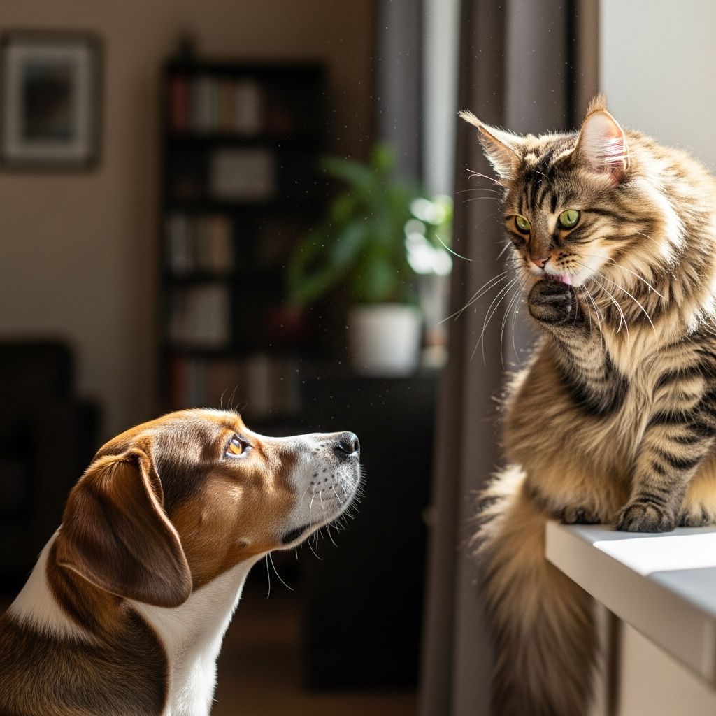 Can Dogs Develop Cat Allergies? Discover if dogs can truly be allergic to cats, explore symptoms, diagnostic methods, and effective management strategies for multi-pet households.