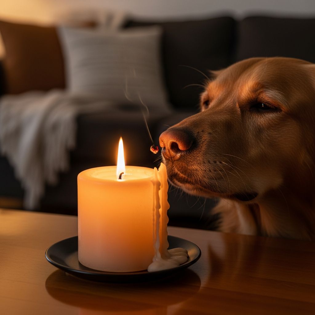 Discover if everyday candles pose risks to your dog's health, from toxic fumes to fire hazards, and learn essential safety measures.