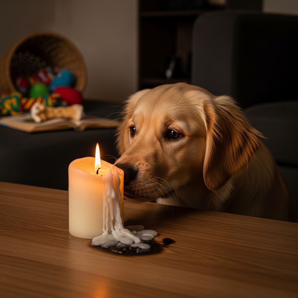 Candles and Canines: Hidden Dangers Discover the risks scented candles pose to your dog's health and learn essential safety measures for a harmonious home.