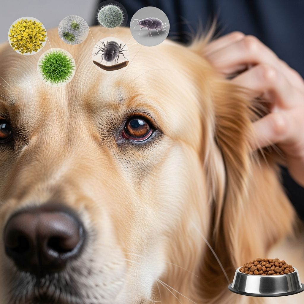 Understanding Canine Allergies: Types, Symptoms, and Management A comprehensive guide to recognizing and managing allergies in dogs