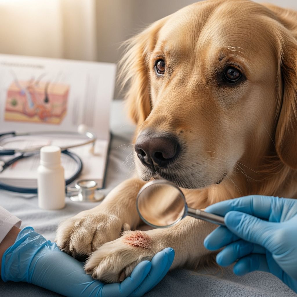 Canine Atopic Dermatitis Guide Comprehensive insights into managing itchy skin in dogs caused by environmental allergies and genetic factors.