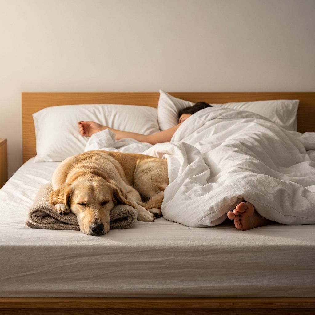 Canine Bed Sharing: Benefits and Drawbacks Explore the upsides and downsides of inviting your dog to share your bed, backed by research and expert insights for better sleep decisions.