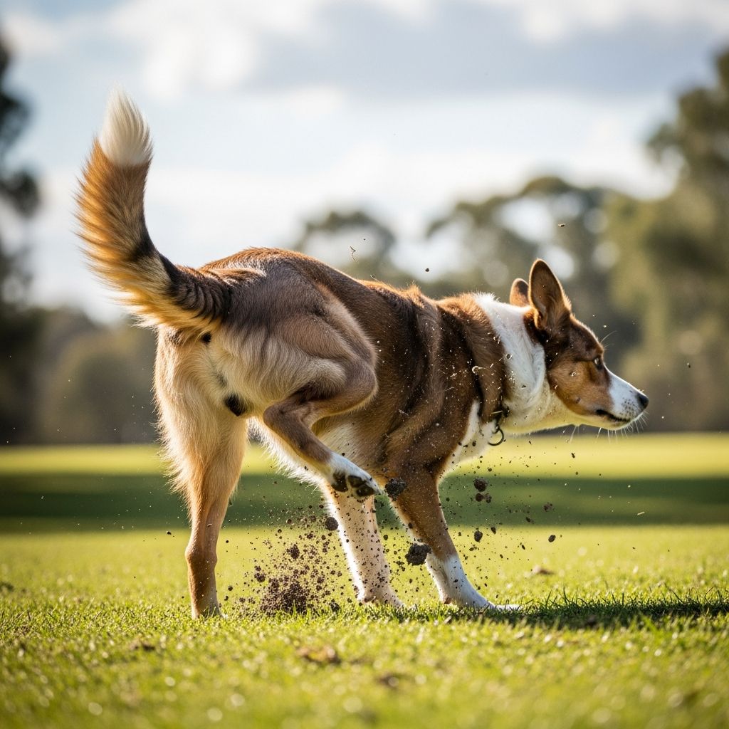 Understanding Canine Ground Kicking Behavior Decode why your dog kicks grass and what they're really communicating
