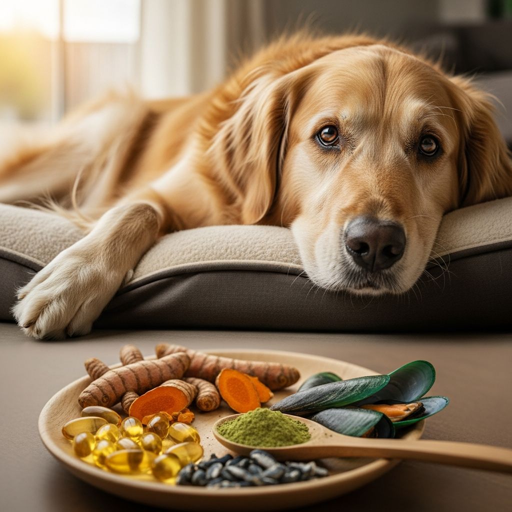 Explore comprehensive strategies for supporting your aging dog's mobility and comfort