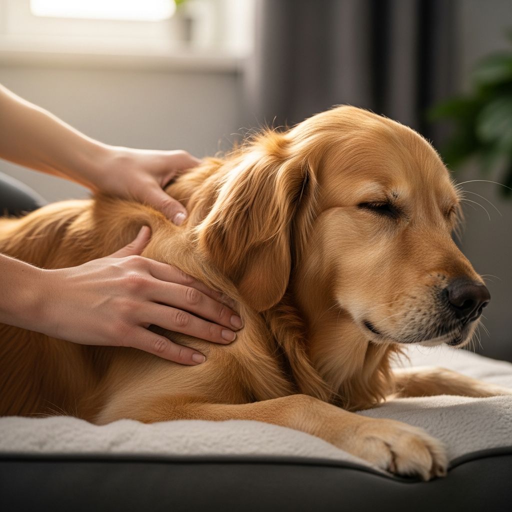 Canine Massage Precautions Essential red flags and safety checks to ensure canine massage therapy benefits your dog without risks.