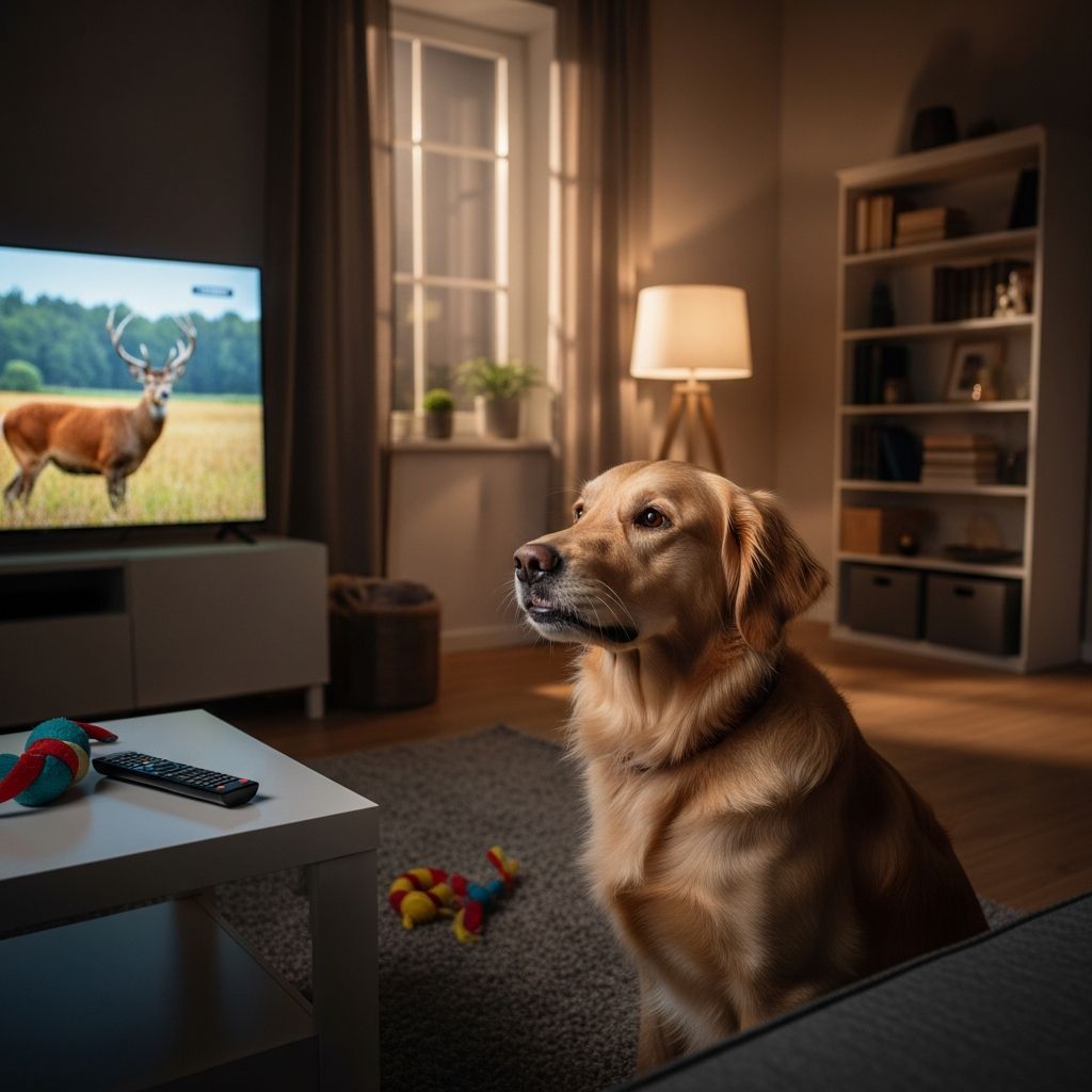 Understanding and Managing Canine Television Reactivity Learn why dogs bark at TV and proven techniques to reduce reactivity.
