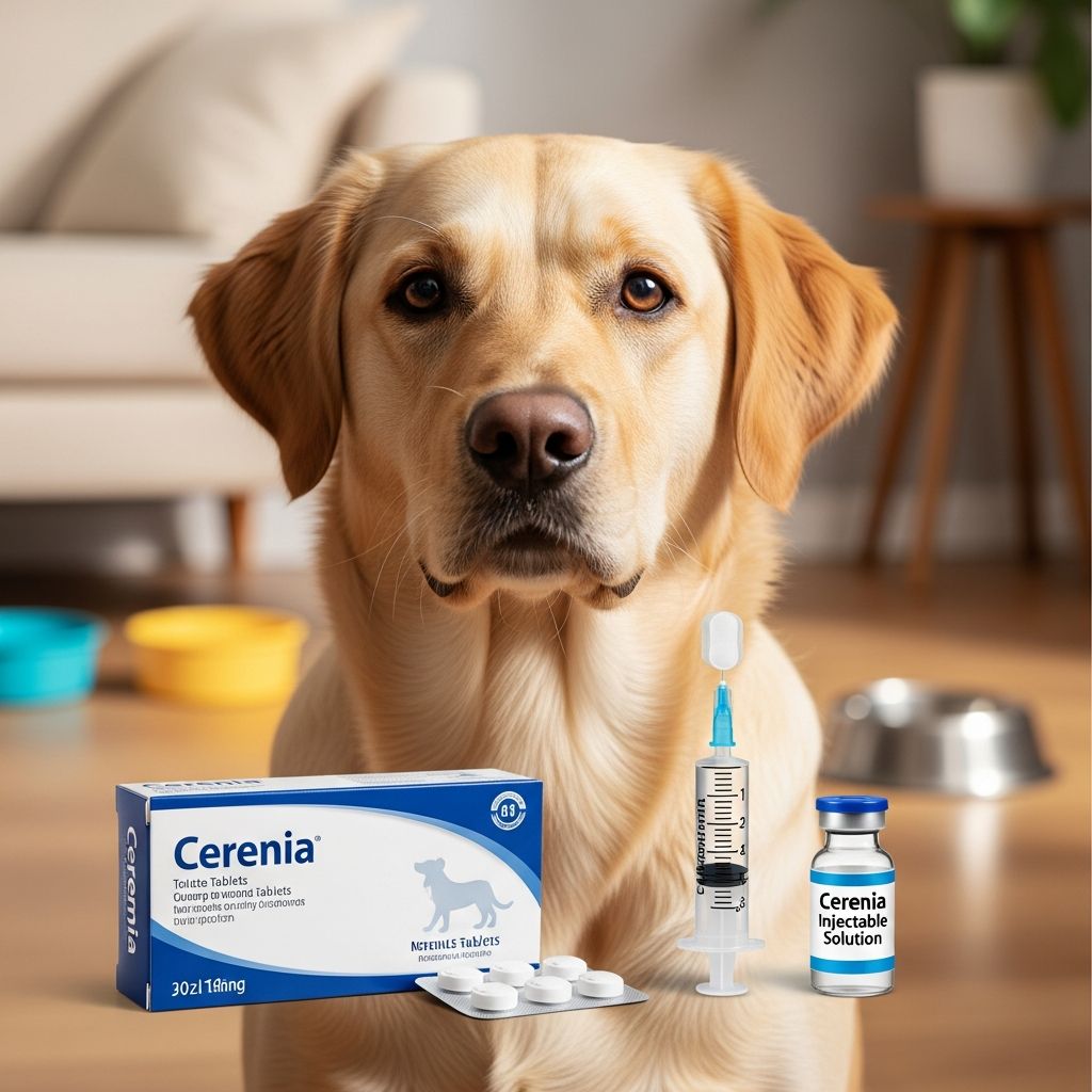 Cerenia for Dogs: Guide to Usage Discover how Cerenia helps manage vomiting and motion sickness in dogs safely and effectively.
