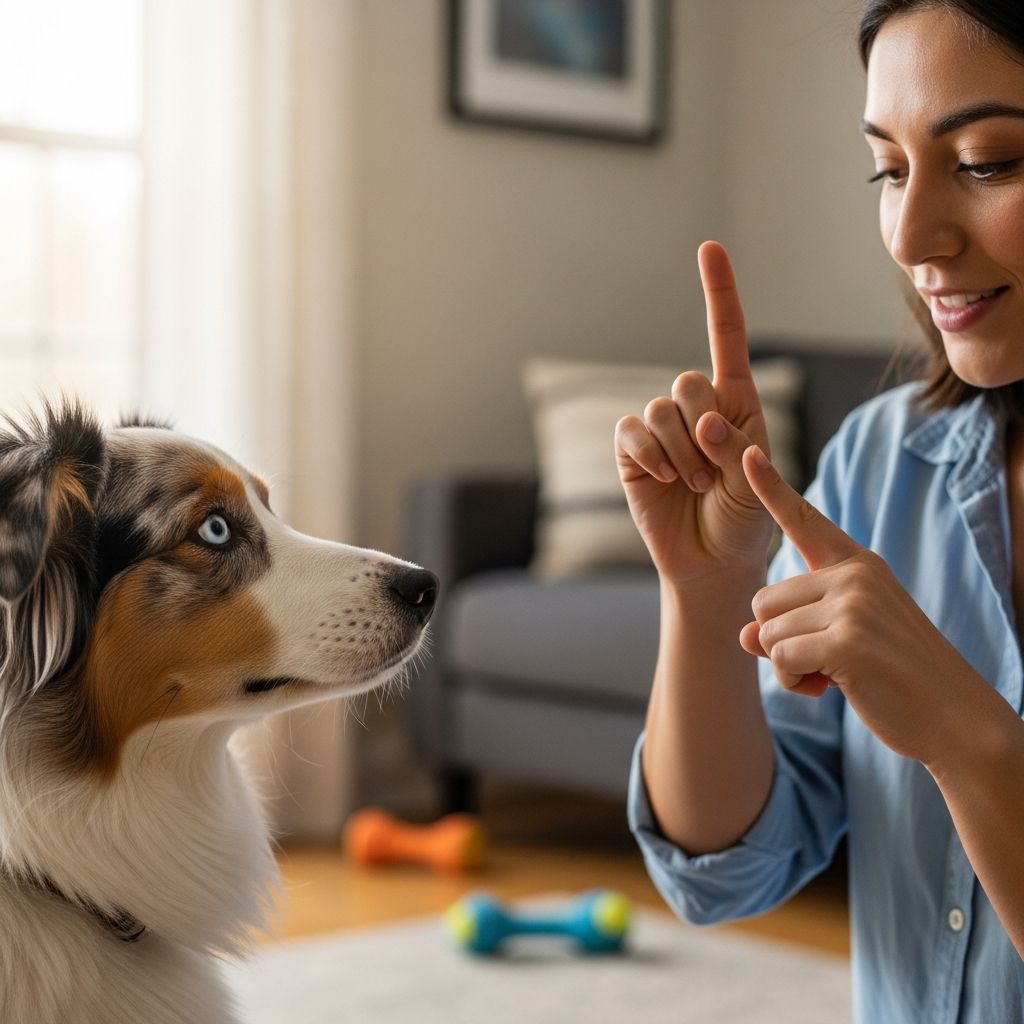 Master visual communication techniques to train and bond with your deaf dog effectively