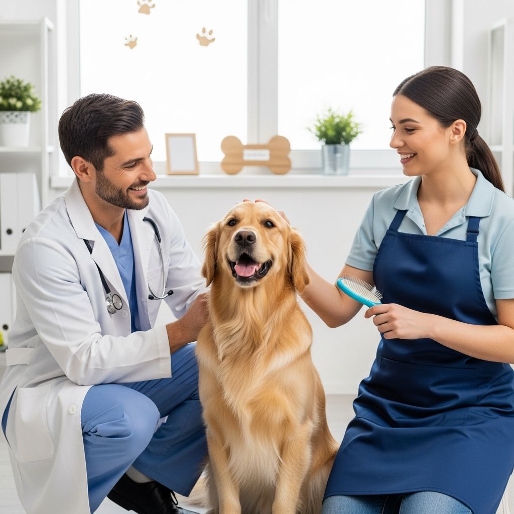 Cooperative Care: Building Positive Vet and Grooming Experiences Transform handling and medical procedures into stress-free, rewarding experiences for your dog