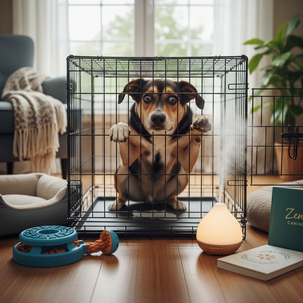Discover proven strategies to transform your dog's crate terror into calm confidence for safer, stress-free confinement.