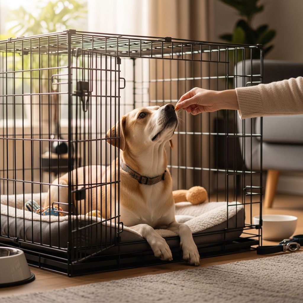 Building Trust: Crate Training for Adopted Dogs A compassionate approach to helping rescue dogs feel secure