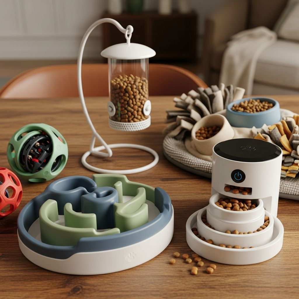 Creative Feeding Solutions Beyond Dog Bowls Discover innovative ways to feed your dog that boost mental engagement, slow eating, and overall well-being without traditional bowls.