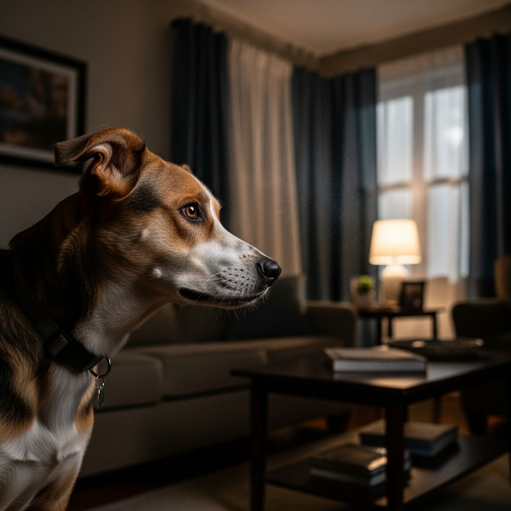 Unravel the mysteries behind your dog's sudden barking episodes and learn practical ways to address them for a calmer home.