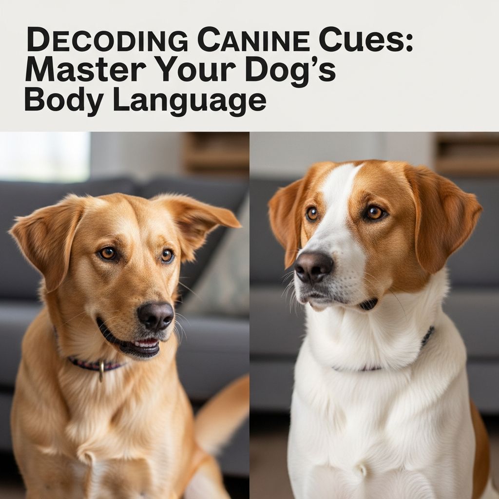 Decoding Canine Cues: Master Your Dog’s Body Language Unlock the secrets of your dog's silent signals to build trust, prevent misunderstandings, and ensure a joyful companionship.