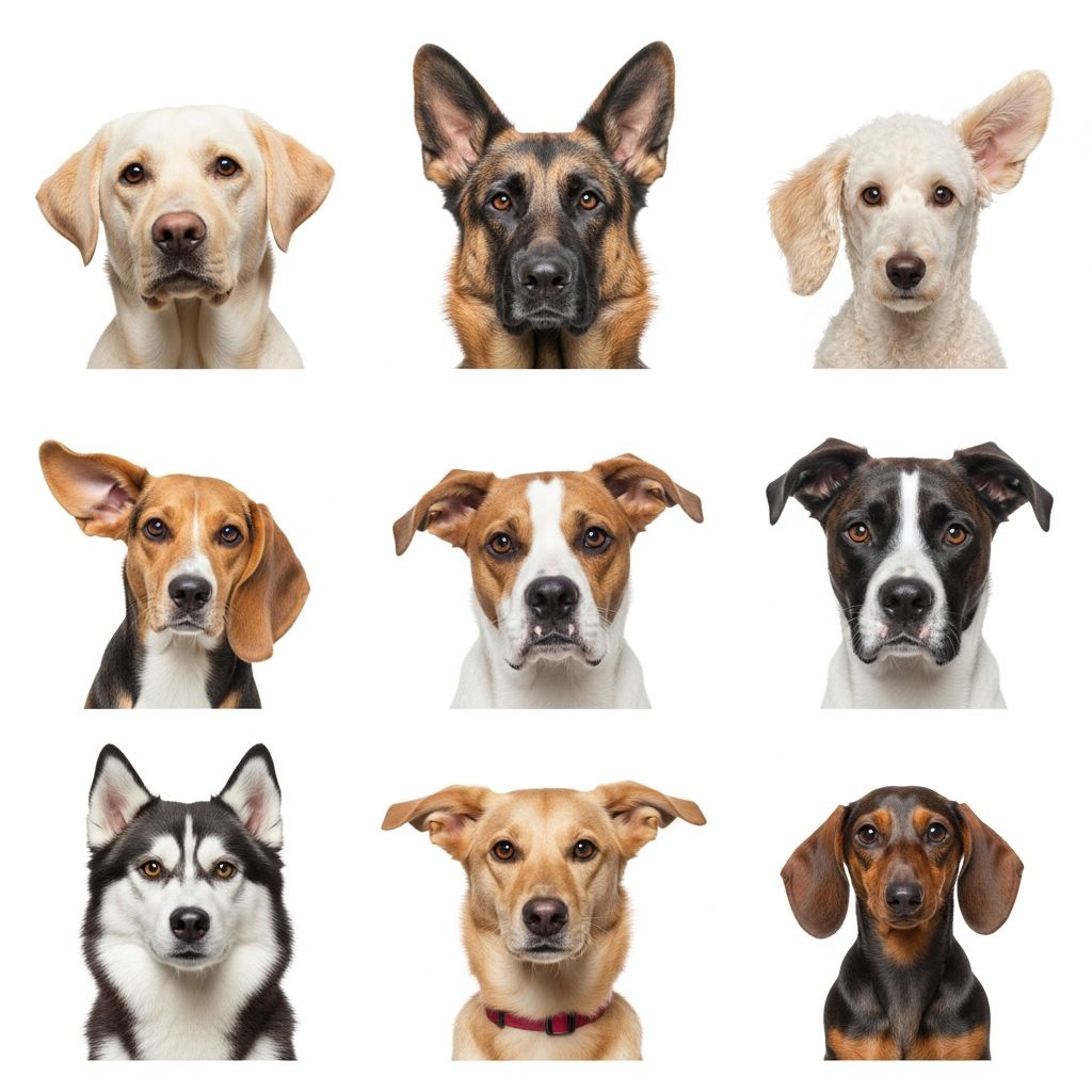 Decoding Dog Ear Positions Unlock the secrets of your dog's emotions by mastering ear body language signals for better communication and safety.
