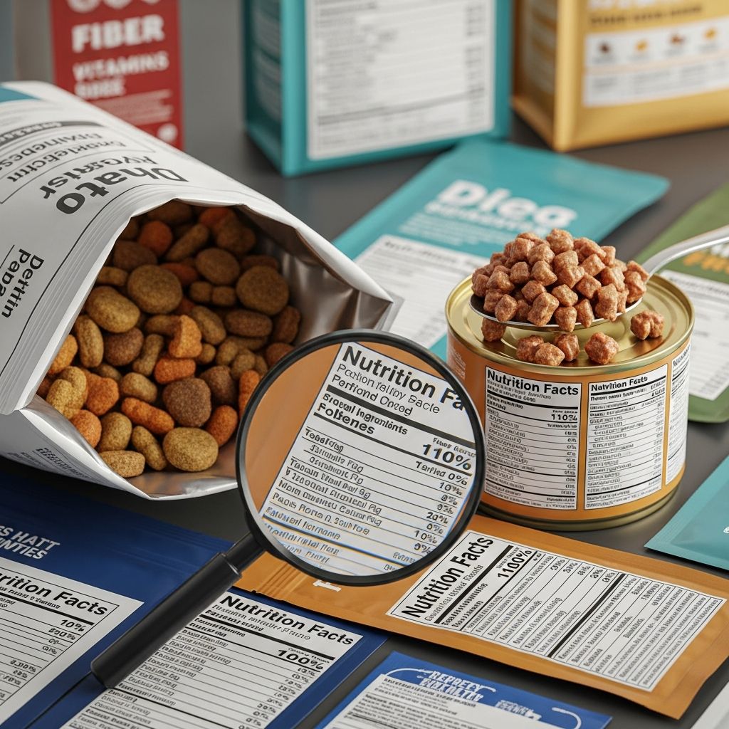 Decoding Dog Food Labels Master the art of reading dog food labels to select nutritious, safe commercial diets for your canine companion's optimal health.