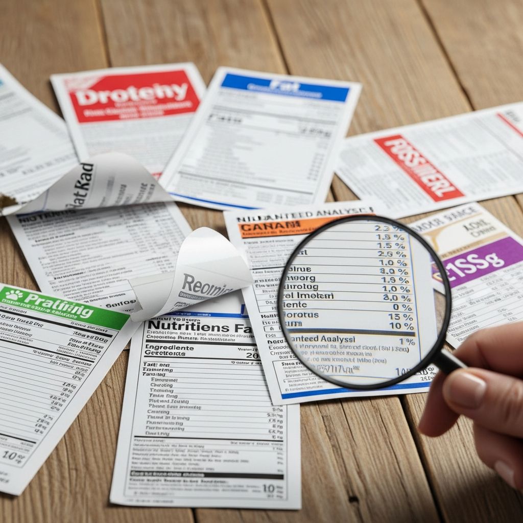 Decoding Dog Food Labels Master the art of reading dog food labels to select optimal nutrition for your canine companion's health and vitality.