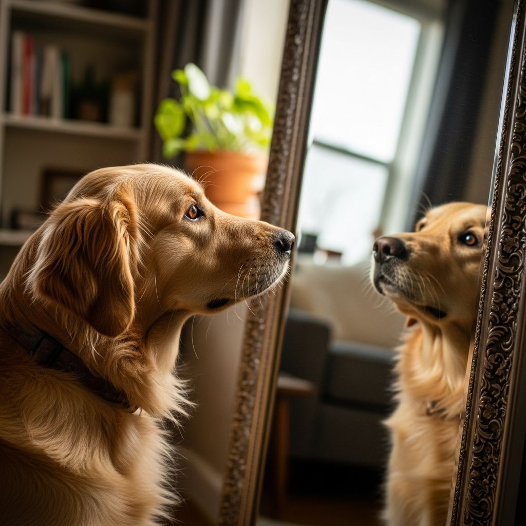 Do Dogs Possess Self-Awareness? Exploring scientific evidence on canine cognition through smell, body use, and problem-solving reveals dogs' intriguing levels of self-recognition.