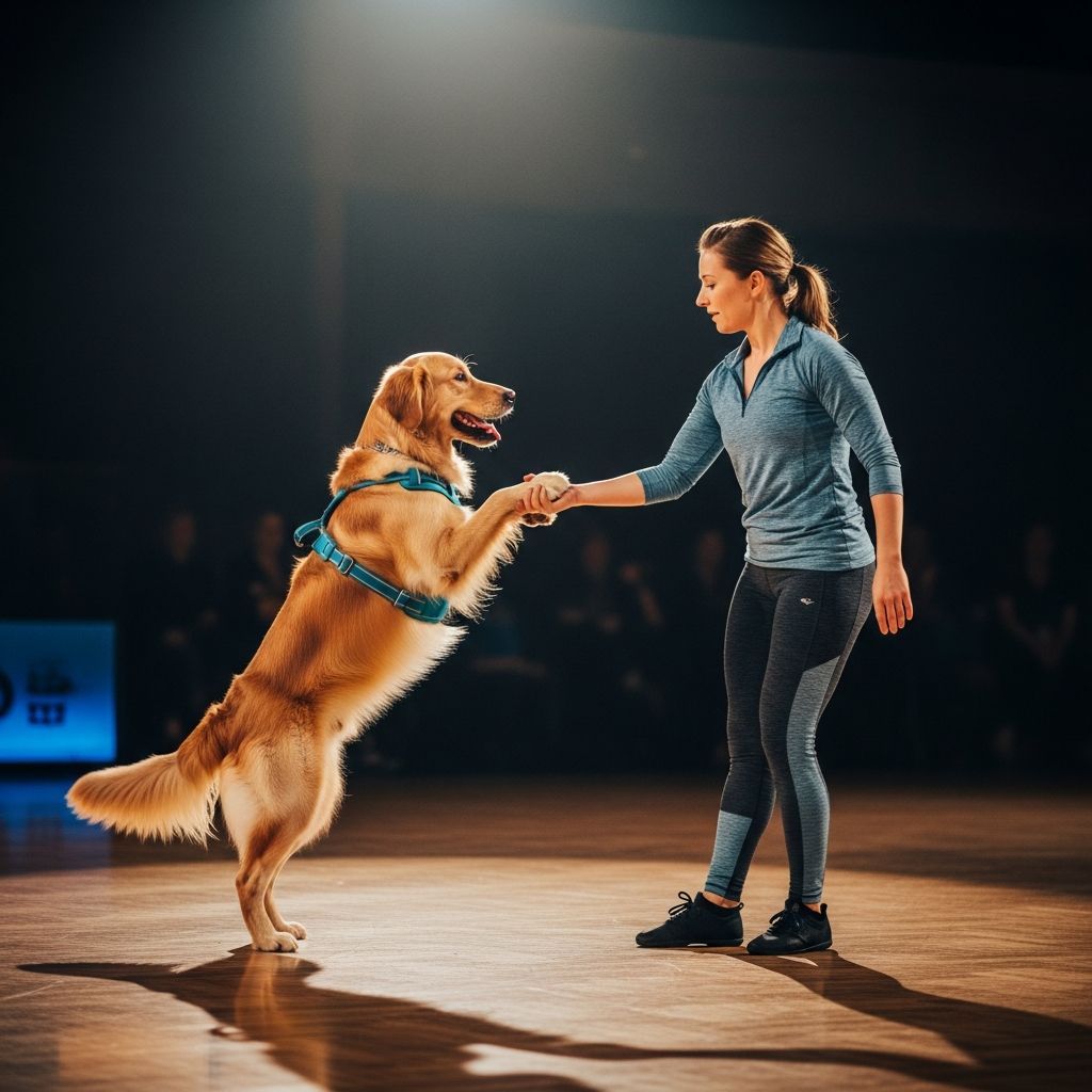 Dog Dancing Essentials Unlock the joy of canine freestyle with step-by-step training guides for spins, weaves, and more to create harmonious routines.