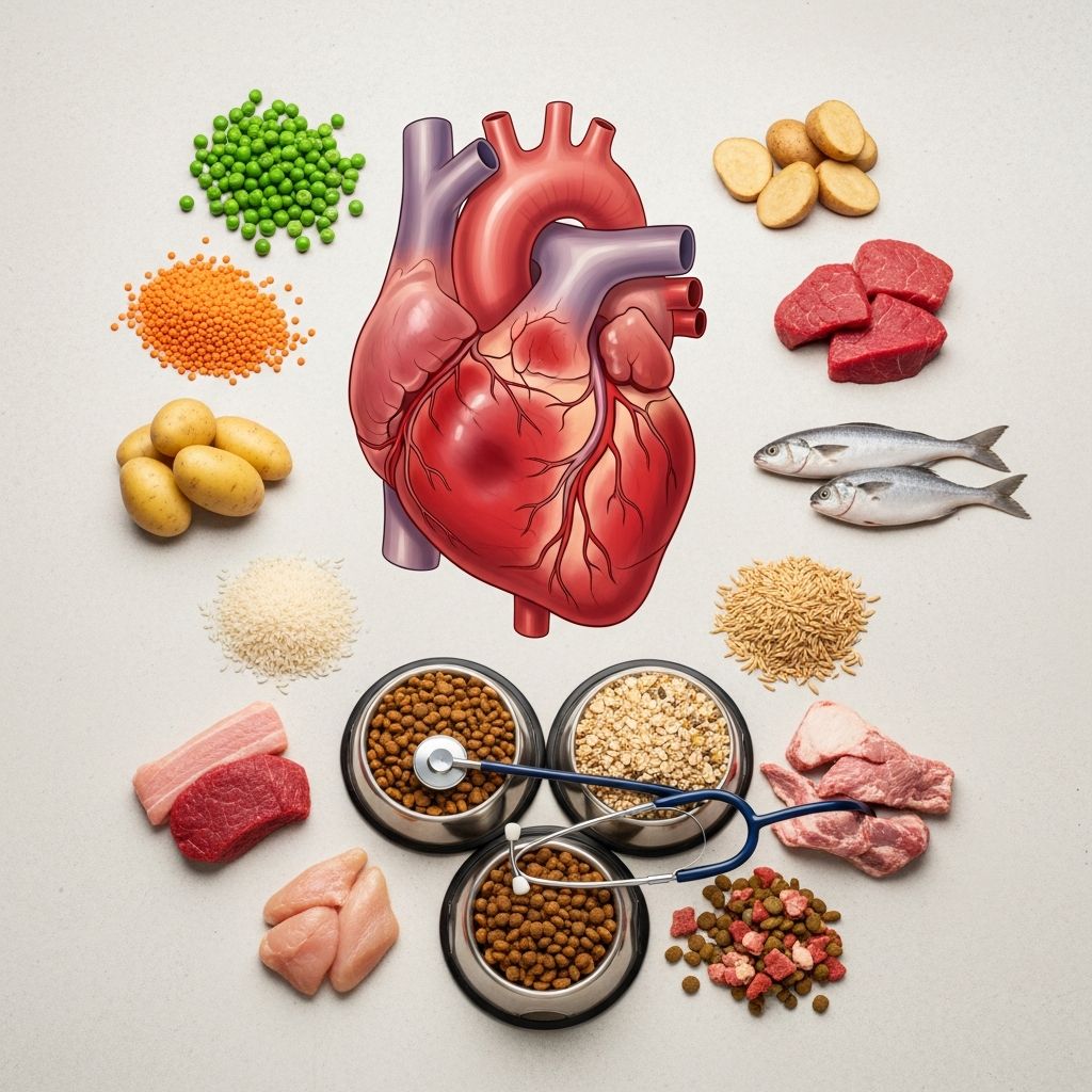 Dog Diets and DCM Risk Explore the connection between grain-free dog foods and dilated cardiomyopathy, backed by FDA investigations and clinical studies on heart health.