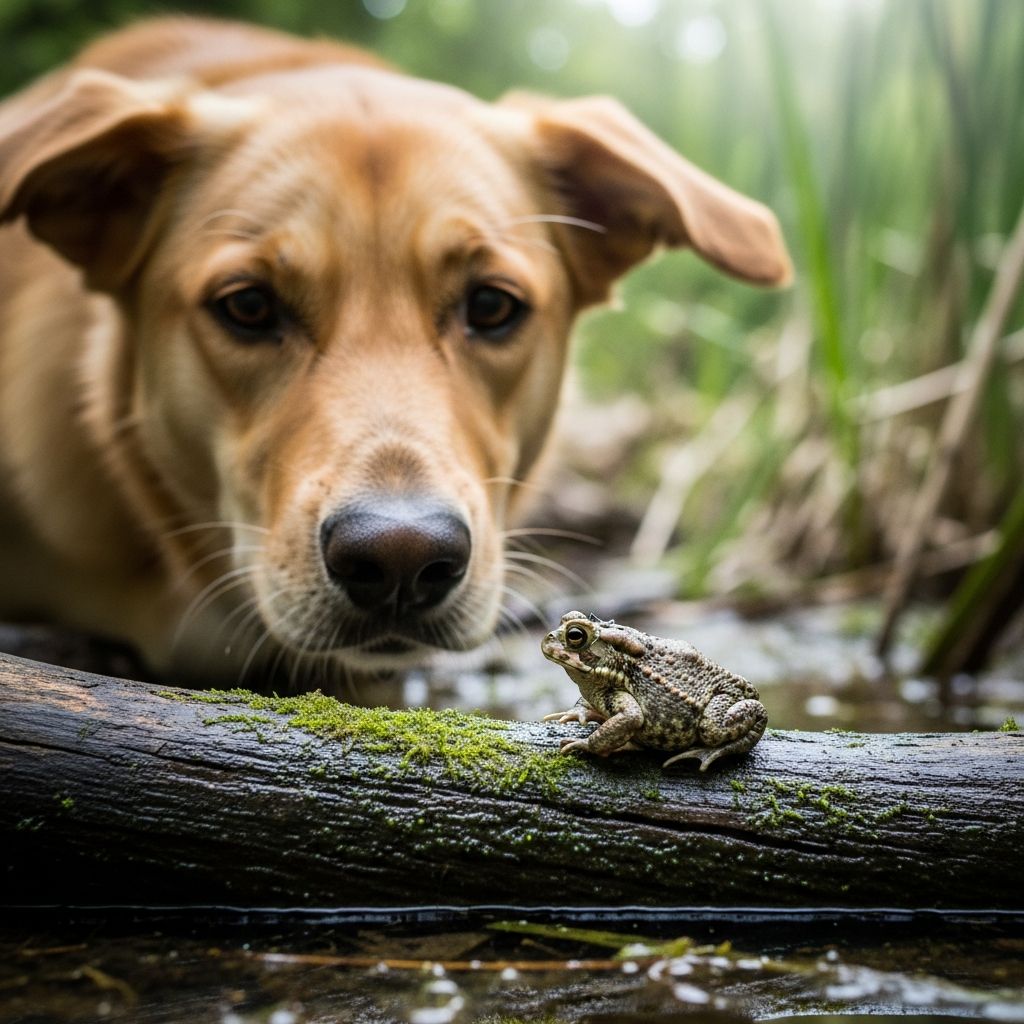 When Dogs Encounter Amphibians: Understanding Frog and Toad Risks Learn how to identify toxic toads and protect your dog from amphibian encounters.