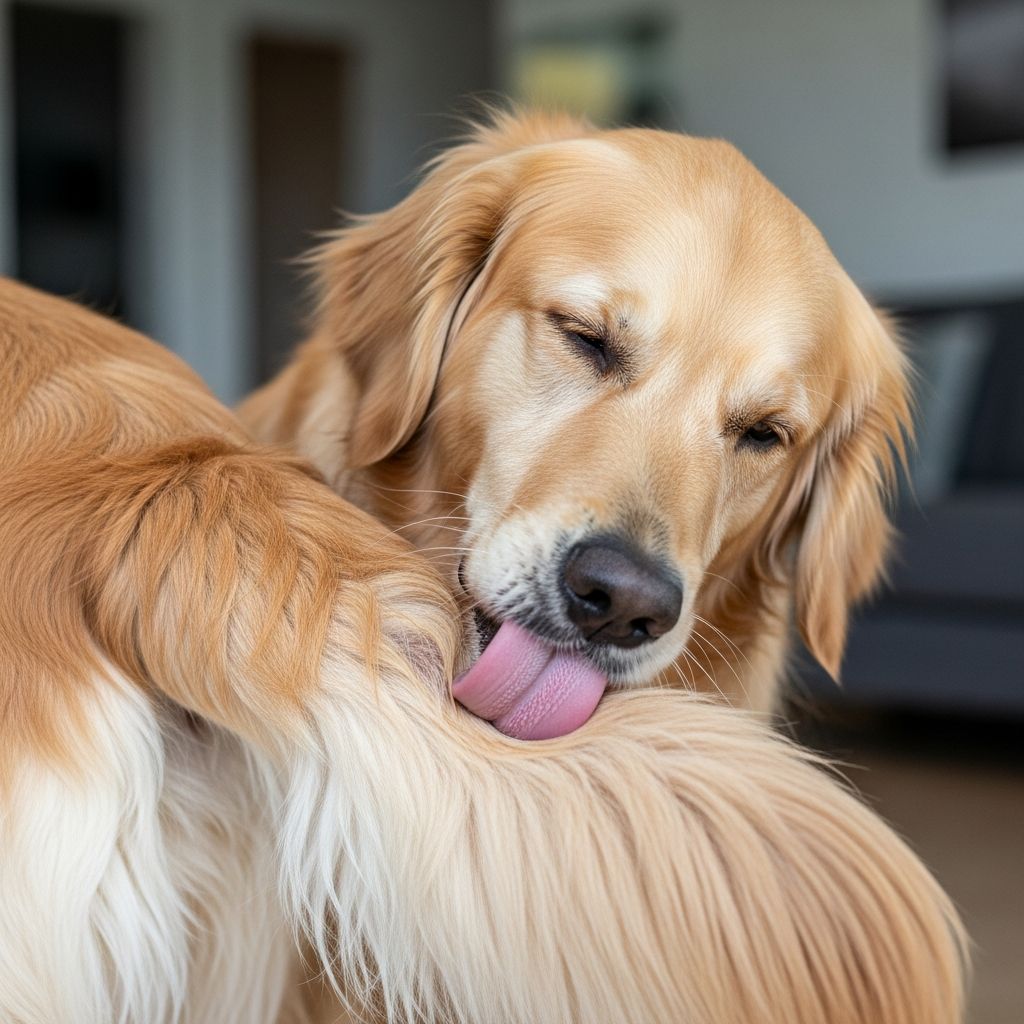 Dog Licking Tail Base: Causes and Solutions Discover why your dog excessively licks near the tail base and learn effective ways to address anal gland problems, allergies, parasites, and more for a happier pet.