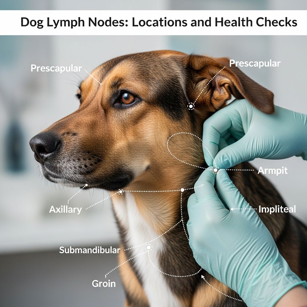 Master the art of locating and palpating your dog's lymph nodes to detect early signs of illness and ensure optimal health.