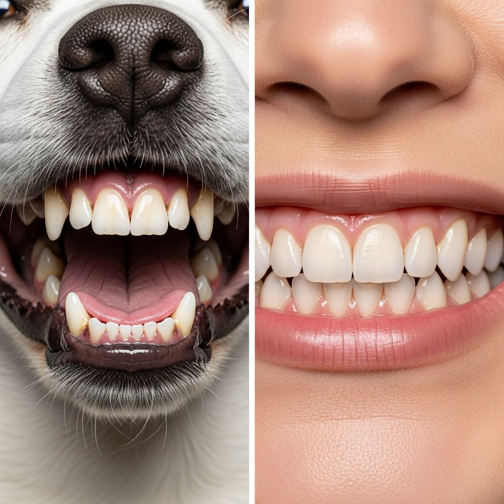 Dog Mouths vs Human Mouths: Cleanliness Myth Unraveling the truth behind the popular belief that dogs have cleaner mouths than humans, backed by science.